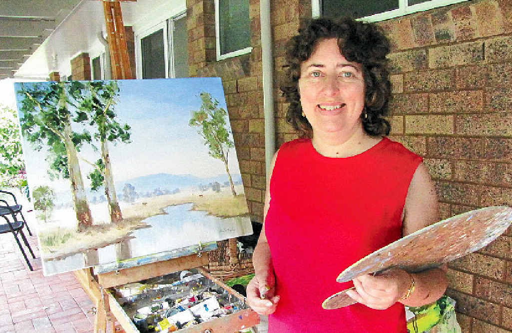 INSPIRED: Artist Natalie Barlow will show her work in the Australia and Abroad exhibition at the Pomona Railway Station Gallery from January 10 to February 10. INSPIRED: Artist Natalie Barlow will show her work in the Australia and Abroad exhibition at the Pomona Railway Station Gallery from January 10 to February 10.